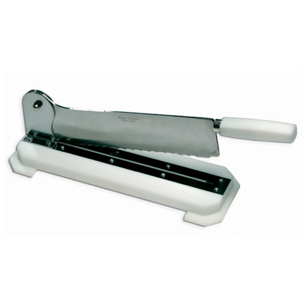 COUPE PAIN PE LAME INOX 25CM