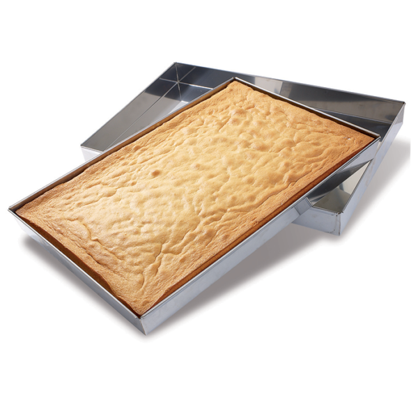 CAISSE A GENOISE  INOX   60X40