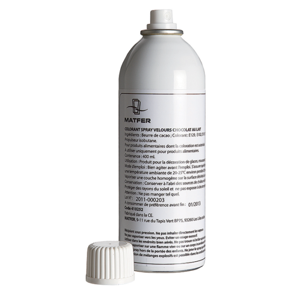 SPRAY VELOUR CHOCO LAIT 400ML