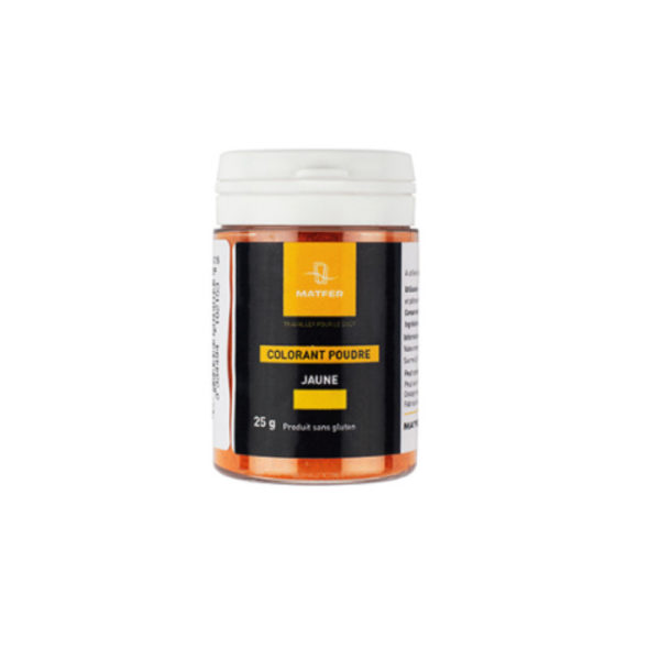 COLORANT POUDRE JAUNE 25GR