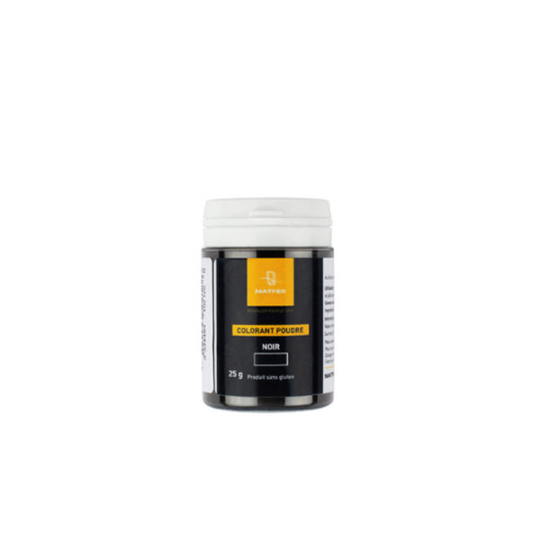 COLORANT POUDRE NOIR 25GR
