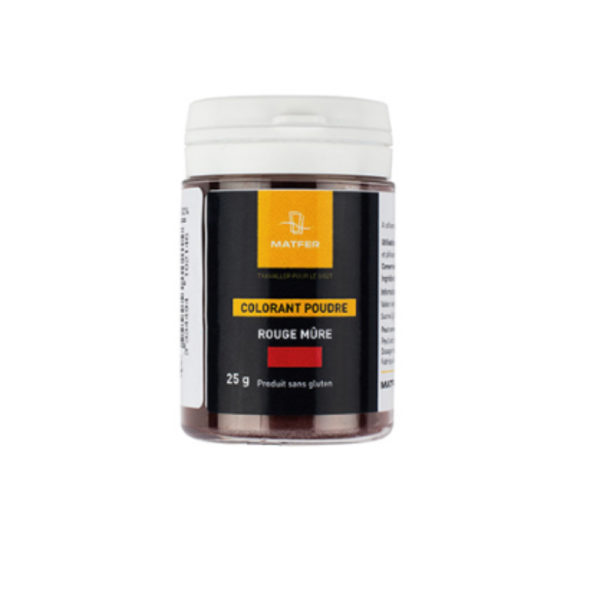 COLORANT POUDRE RGE MURE 25GR