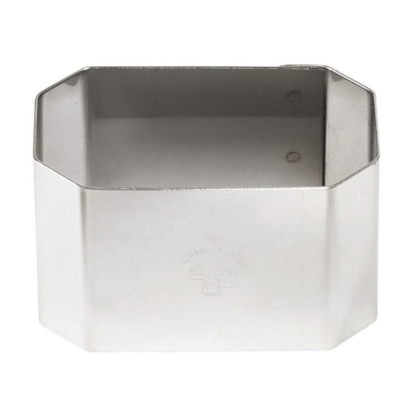 4 NONNET. INOX VICHY 75X45X45