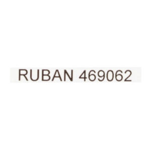 RUBAN DYMO NOIR FD BLANC 9MM
