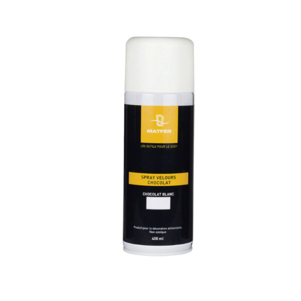 SPRAY VELOUR CHOCO BLANC 400ML