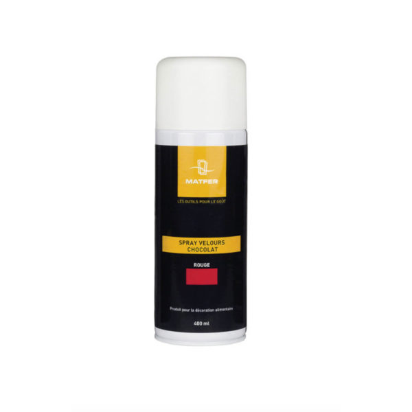 SPRAY VELOUR CHOCO ROUGE 400ML