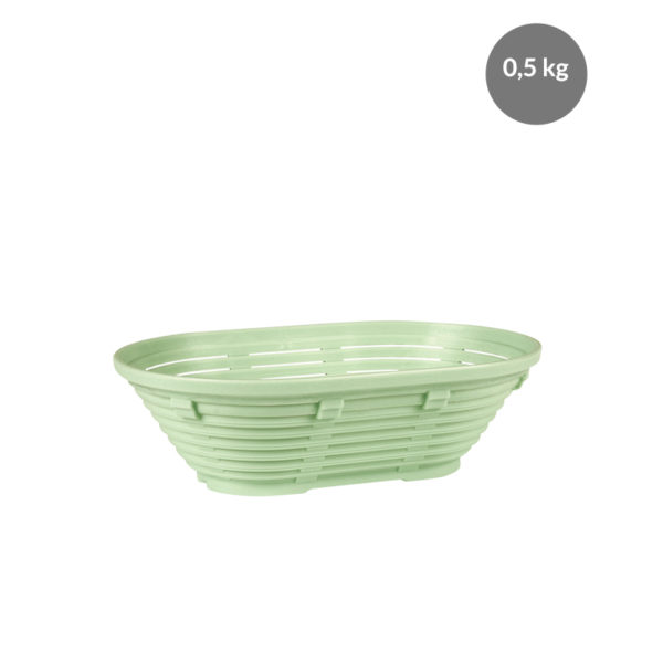 Banneton ovale 0.5 kg - 21 x 15 x 9 cm