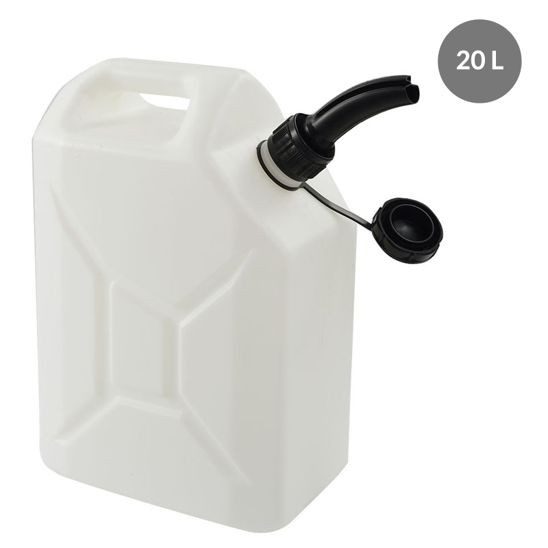 Jerrican alimentaire - 20 L - blanc - Achat / Vente jerrican eau Jerrican  alimentaire 20 L blan à prix bas 3086960116309 - Cdiscount