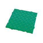 Caillebotis HACCP 50 x 50 cm, épaisseur 22 mm – vert