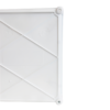 Bac empilable avec 4 pieds GILAC 540 x 360 x 120 mm - 10 L - blanc – Image 3