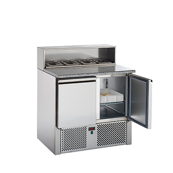 Caisse pleine 530 x 325 x 90 mm GN 1/1 - blanc – Image 2
