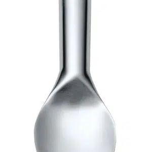 Portionneur à glace en acier inoxydable pour réaliser des boules régulières dans cornets et pots glacés, compatible lave-vaisselle.