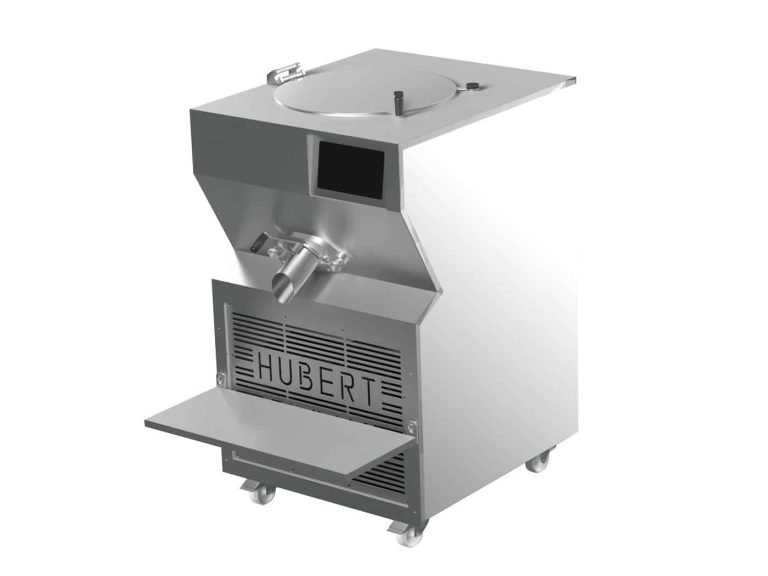refroidisseur mélangeur 60 L en vue pleine, fabrication inox made in France.