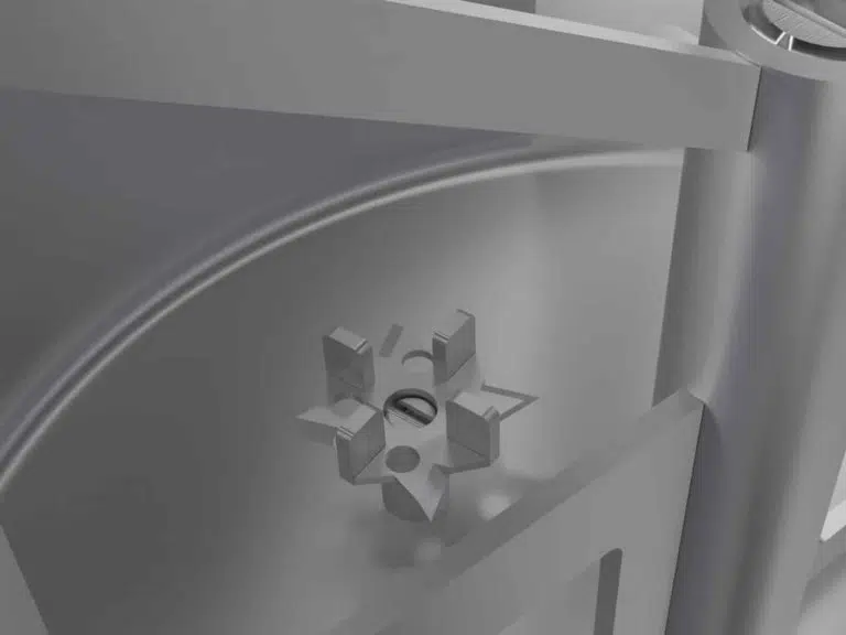 Outil de mixage pour refroidisseur mélangeur Hubert Cloix, modèle 60 litres, en gros plan.